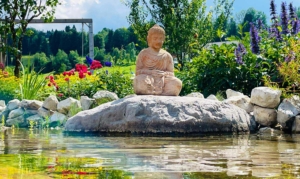 BioHotel Sommerau Naturbadeteich Ruhe in St. Koloman Salzburg Urlaub